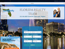 Tablet Screenshot of orlandofloridarealtyteam.com